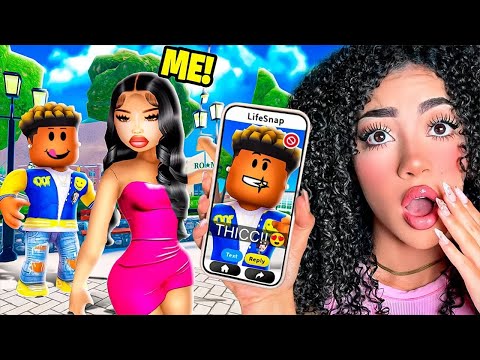 CATFISHING My BOYFRIEND As A BADDIE On Roblox SNAPCHAT…