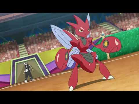 Torracat takes out Guzma's Scizor Due to Golisopod's fear...✌🏻