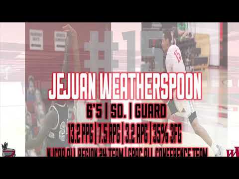 Jejuan Weatherspoon WVC Men’s Basketball