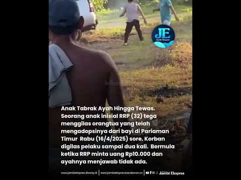 DETIK-DETIK ANAK TABRAK AYAH PAKAI INNOVA HINGGA TEWAS