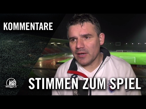 Die Stimmen zum Spiel (Bonner SC 01/04 – FC Viktoria 08 Arnoldsweiler, VF, FVM-Pokal 2016/2017)