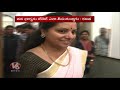 TRS MP Kavitha Fires On Uttam Kumar Reddy Over His Wife Got Ticket TS Assembly Polls V6 News