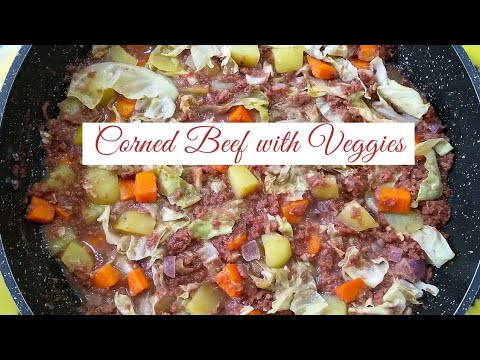 Corned Beef with Cabbage, Potatoes, and Carrots