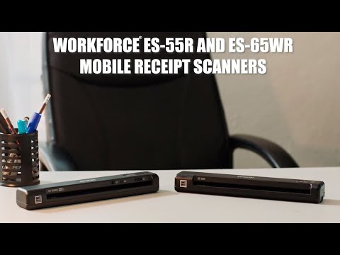 WorkForce ES-55R Portable Document Scanner ― Accounting Edition