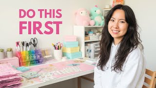 The 4 steps I'd do first if I was starting a handmade shop today