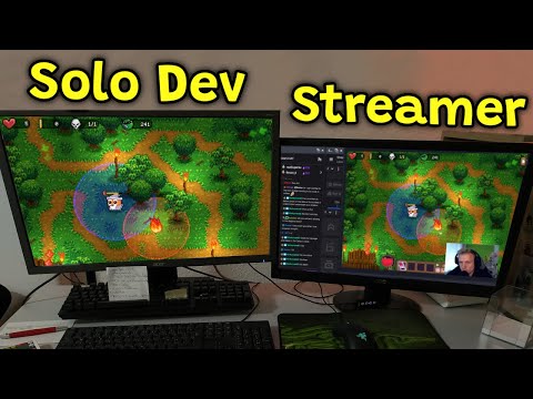 A Day In The Life Of An Indie Developer & Streamer