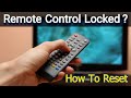 How To Unlock Remote Fixed Remote Keys Not Work Problem