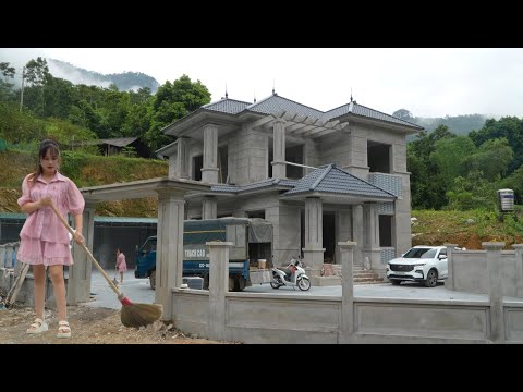 After a period of being affected by tropical storms, l continue complete the work on my dream house