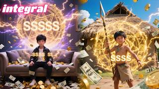 Menino de 10 anos com "Sistema de Troca de Vidas" — troca de lugar com um homem primitivo de 10 anos