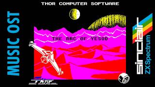 The Arc of Yesod menu music by Keith Tinman - Captured from 48K ZX Spectrum hardware