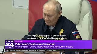 Putin amenință țările europene cu un răspuns pe măsură dacă confiscă navele comerciale rusești