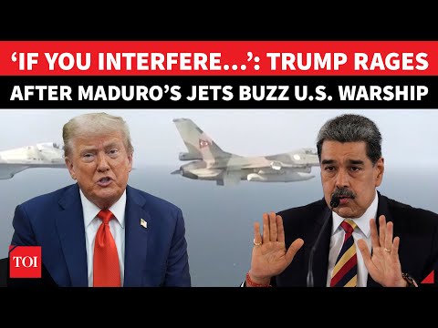 Maduro's F-16 'Show Of Force' RATTLES Trump; Pentagon Warns Venezuela: 'Don't Interfere…'