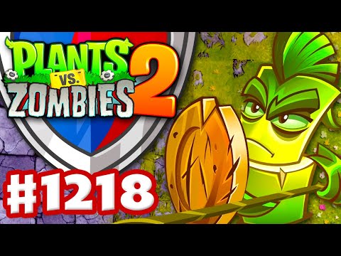 Bamboo Spartan Arena! - Plants vs. Zombies 2 - Gameplay Walkthrough Part 1218