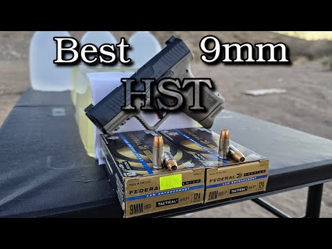 9mm Federal HST (Standard Pressure VS +P) Ballistics Gel Test