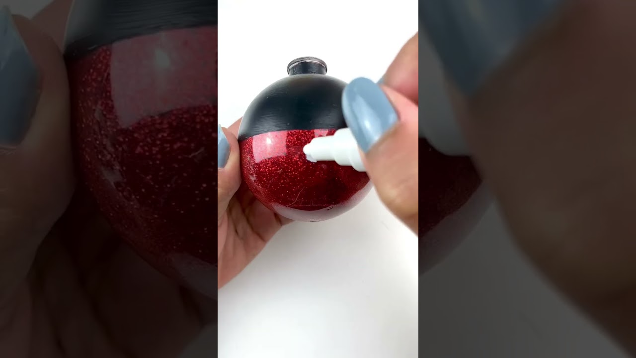 DIY Disney Ornaments 🎄🐭| #christmas #shorts