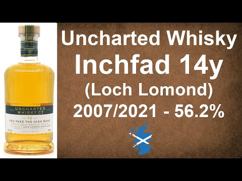 Uncharted Whisky Inchfad aged 14 years (Loch Lomond) 2007/2021 Scotch Whisky Reviews by WhiskyJason
