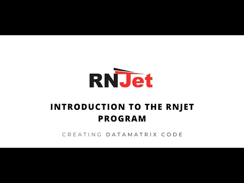 Creating Data Matrix Code for PRINTING in RN Software|RNJet Date Coders|Step-By-Step Video Tutorial