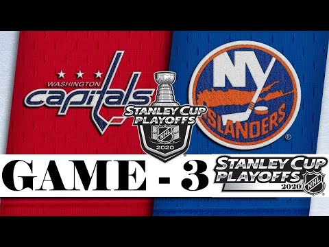 NHL PS4. 2020 STANLEY CUP PLAYOFFS FIRST ROUND GAME 3 EAST: CAPITALS VS ISLANDERS.08.16.2020.(NBCSN)