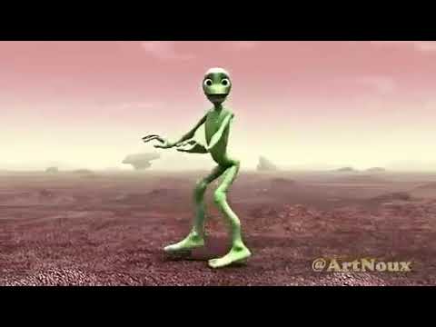 Extraterrestre bailando "Dame Tu Cosita"