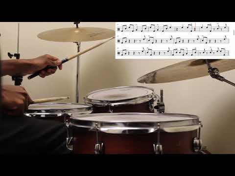 "In Walked Bud" Drum Solo with Transcription