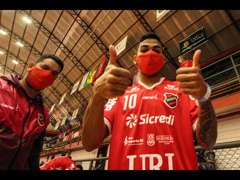 Cléber avalia primeiro vitória do #Atlântico na #LNF2020 - @LNFoficial  @atlanticofutsal