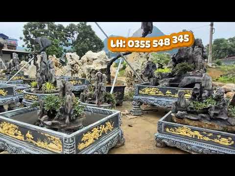 Thác Nước Tiểu Cảnh Hòn Non Bộ