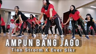 Download lagu AMPUN BANG JAGO - Tian Storm X Ever Slkr || ZUMBA® || Yulianti Kartini mp3