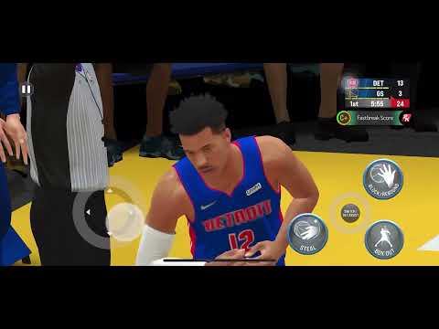 Nba 2k22 Mobile MyCareer - Year 5 wit the Pistons 🤘🏽