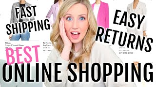 7 BEST Online Clothing Stores with FAST SHIPPING + EASY RETURNS + TRENDY SELECTION