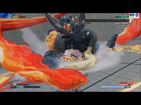 Itabashi Zangief vs nanzo_chanko (Ultimate Grand Master R. Mika) - Street Fighter 5