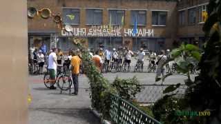 preview picture of video 'Відкриття веломаршруту в Опішні'