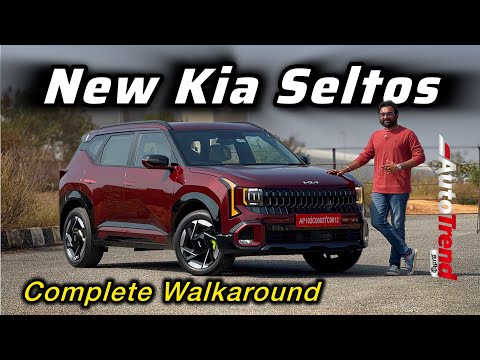 புதிய முகம்; பெரிய உருவம்! New Kia Seltos complete walkaround review by Autotrend Tamil