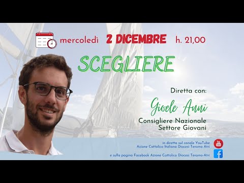3 parole per un sì - SCEGLIERE - 2 dicembre 2020
