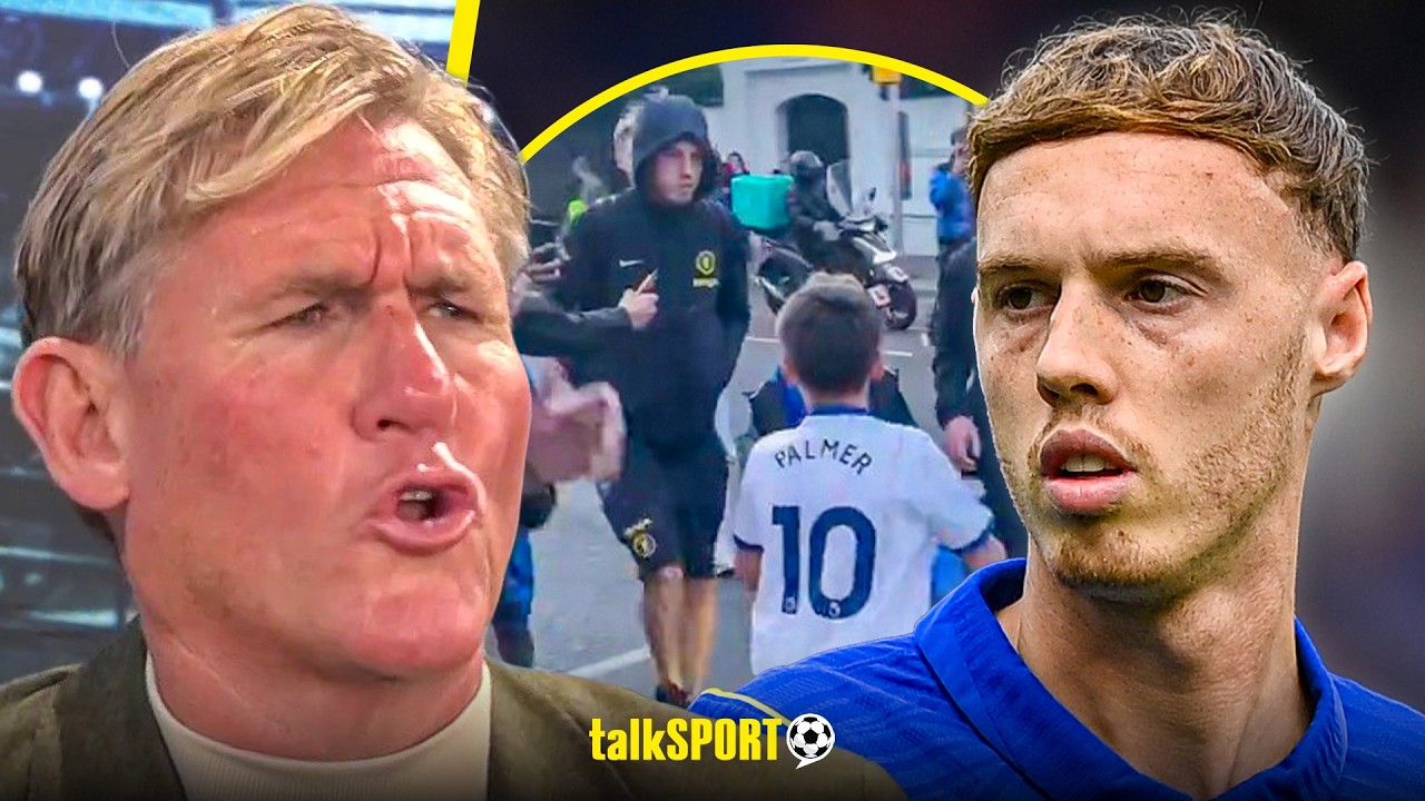 "NOT A GOOD LOOK!" Simon Jordan HITS OUT at Cole Palmer for IGNORING young Chelsea fans!