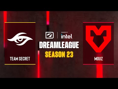 Dota2 - Team Secret vs MOUZ - Game 1 - DreamLeague Season 23 - CQ - WEU