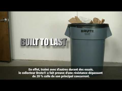 Collecteur de déchets Brute - RUBBERMAID