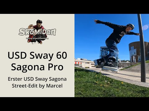 USD Sway Sagona Allstar | Gute Aggressive Skates fürs Street Skating? | Erster Sagona Street Edit #1