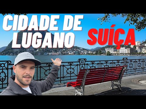 CIDADE DE LUGANO NA SUÍÇA EM "TICINO"