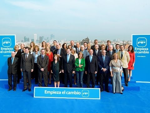 Mariano Rajoy presenta la lista del PP al Congreso de los Diputados por Madrid