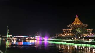 Kuching Waterfront Musical Fountain, Sarawak