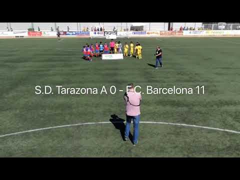RESTV / S.D Tarazona 0 - F.C Barcelona 11 / ALEVÍN / 1a Fase