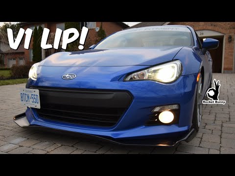 Rocket Bunny V1 Front Splitter Install!!