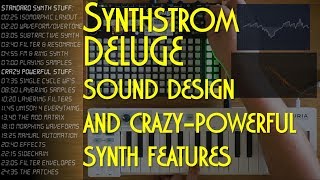 Video thumbnail for Sound design and some crazy powerful features of the Synthstrom Deluge by loopop