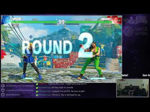 SFV Beta 3 Match: Tsumuji (Karin) vs Ceirnian (Laura)