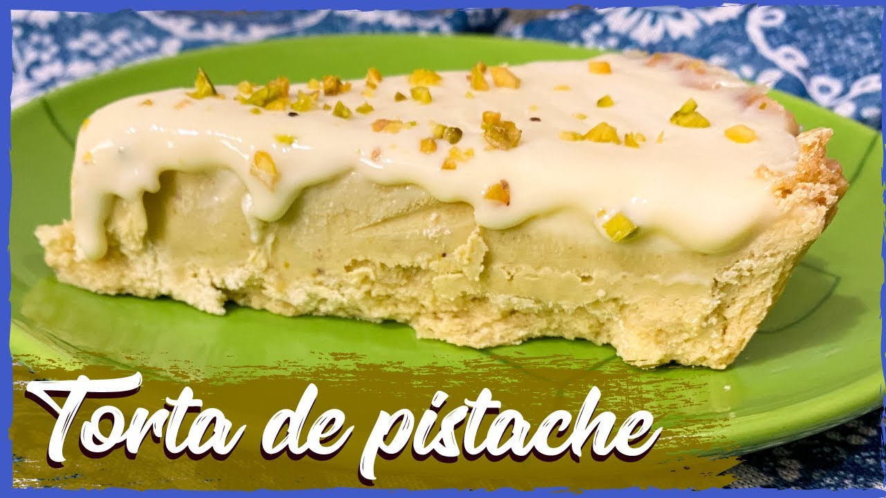 Torta de pistache com chocolate branco | a melhor torta |  fácil e deliciosa