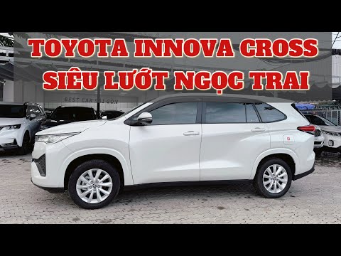 Toyota Innova Cross 2024 2025 Siêu Lướt Màu Trắng Ngọc Trai - Giá Tiết Kiệm Rất Nhiều So Với Xe Mới