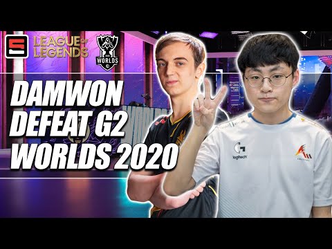 Damwon Gaming Eliminate G2 from Worlds 2020 | ESPN Esports