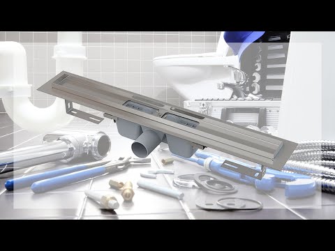 Instalación Drenaje Lineal  Alcaplast APZ1 Bedon