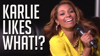 Karlie Redd "Likes The Small D?!"