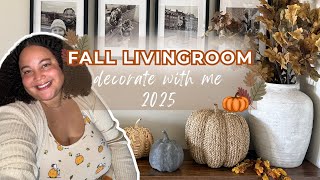 Fall Living Room & Entryway Decorate with Me | Fall & Halloween Haul